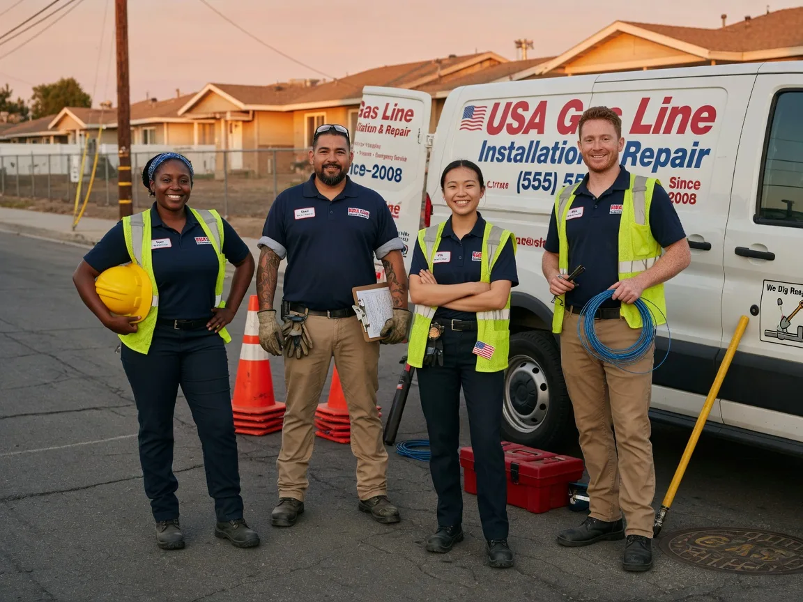 Gas Line Installation company in Burdett, NY